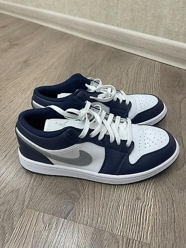 Мырзалардын бут кийими: Новые кроссовки Nike Air Jordan 1 Low - Модель: 55 - Размер на — 1