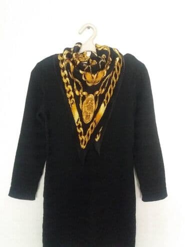 Женская обувь: Продаю новый шарф-платок, Корея (гофрированный шелк). Носить можно как — 6