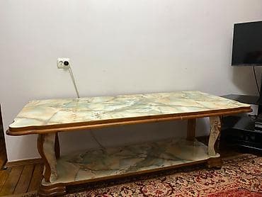 деревянный кухонный стол: Продается стол б/у — 2