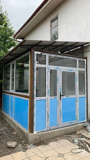 Чиркей торлору: Буюртмага алюминий терезе, Терезе түрү: Витраждык, Акысыз орнотуу, Бөлүп төлөө жок — 3