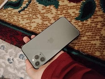 redmi 10 pro: IPhone 11 Pro, Б/у, 256 ГБ, Matte Midnight Green, 92 % — 1