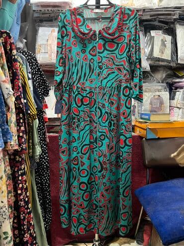 домашние халаты больших размеров: Летний халат 100%хлопок. Размеры 42 до 60 Адрес: рынок Орто-Сай — 11