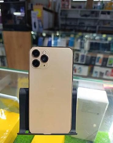 redmi note 10s: IPhone 11 Pro, Б/у, 256 ГБ, Золотой, Чехол, 100 % — 1