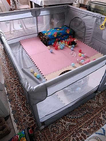 баскони бишкек каталог: Детский манеж‑ограждение большого размера. 1.8 на 1.6 цена 5.500 — 1