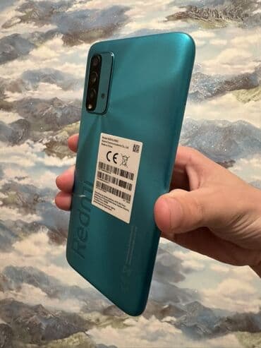 Redmi, Redmi 9T, Б/у, 128 ГБ, цвет - Зеленый, 2 SIM