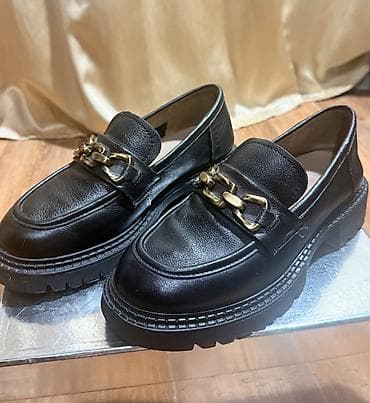 Угги: Лоферы из натуральной кожи, 36 размер Продаю чёрные лоферы из — 3