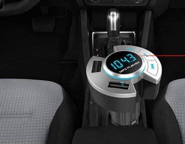 буфер на машину: Автомобильный bluetooth mp3 плеер CAR BT17, fm - передатчик — 3