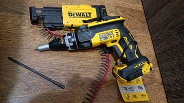 электро отвёртка: Dewalt dcf630 +dcf6202.Шуруповерт гипсокартонщика с автоматической — 4