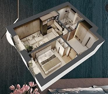 кв колмо: Построен, Индивидуалка, 2 комнаты, 46 м² — 4