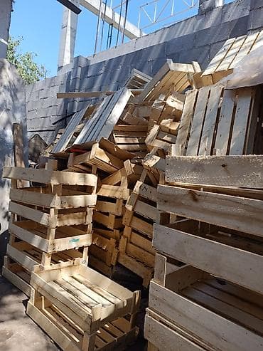 овощные ящики: Бесплатно самовывозом (бекер акыны алып кетсе болот) Деревянные — 1