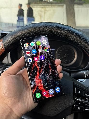 fold 3: Samsung Galaxy S21 Ultra 5G, Б/у, 256 ГБ, цвет - Черный, 2 SIM — 4