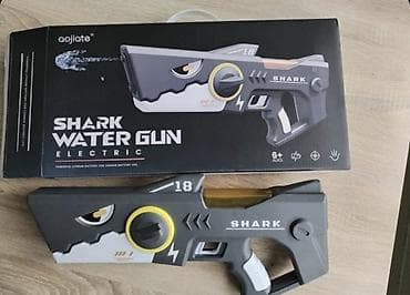 акула блохэй: Электрический водный пистолет "SHARK" (Акула) 🦈💦 ​Хит этого лета! — 5