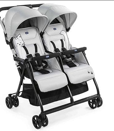 Коляски: Прогулочная коляска для двойни Chicco Ohlala Twin - Сертифицирована с — 4