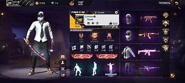 Игровой аккаунт Free Fire Характеристики: - Ник: erkin✔️ (видно на