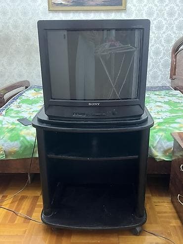 Телевизор Sony Trinitron Color TV KV-G21M2 (ЭЛТ) (Рабочий) + стойка