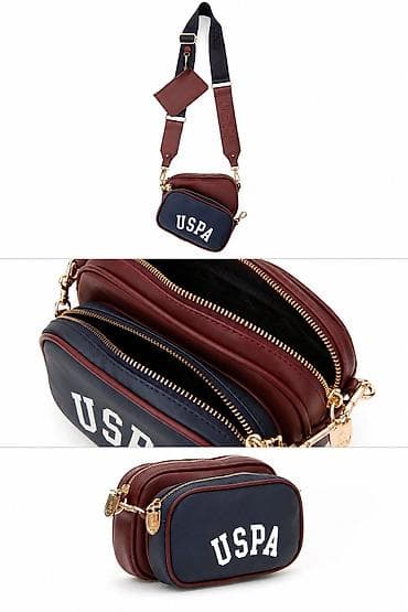 Сумкалар: Сумка-кроссбоди Оригинал POLO USPA с мини-портмоне с пакетом и — 2
