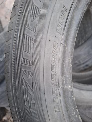 2356018 шины: Шины 225 / 55 / R 18, Лето, Б/у, Пара, Легковые, Falken — 2