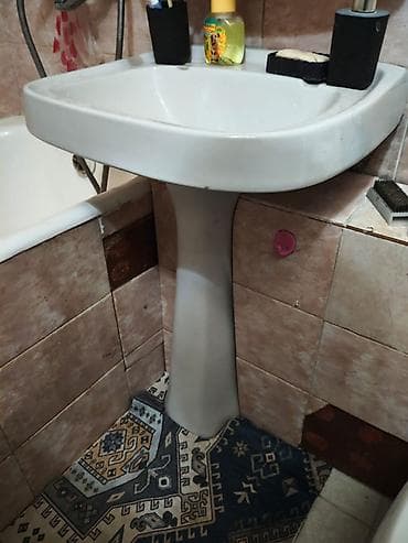Үй жана бакча: Ванна үчүн раковина, Материалы: Керамика — 2
