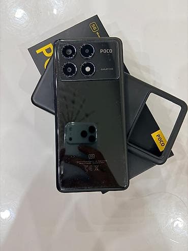 Poco X6 Pro 5G, Б/у, 256 ГБ, цвет - Черный, 2 SIM at lalafo.kg Poco X6 Pro 5G, Б/у, 256 ГБ, цвет - Черный, 2 SIM