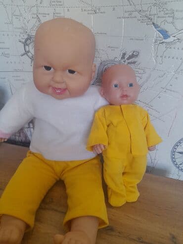 кукольный дом: Продаю куклы-пупсы.В отличном состоянии.яразмеры от25 до 45 см. Одна — 4