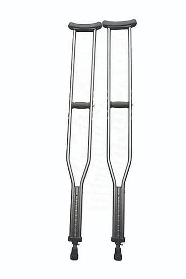 костыля: Подмышечные костыли (пара), регулируемые по высоте. Совсем новые — 1