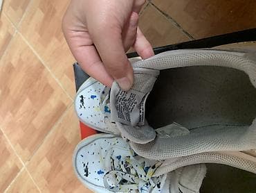 nike tech flece: Унисекс кроссовки Nike Air Force 1 белого цвета с низким профилем — 5