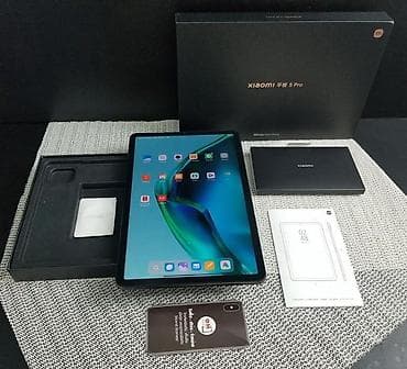 Планшет, Xiaomi, память 256 ГБ, 11" - 12", Wi-Fi, Б/у, Классический цвет - Синий