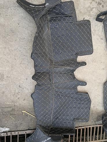 coroll: 3D Экокожа Полики Для салона Chevrolet, цвет - Черный, Самовывоз — 8