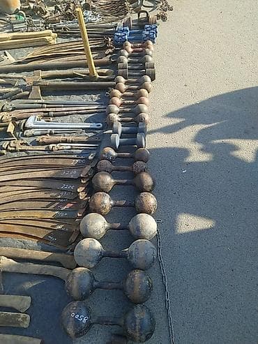 1000 к: Гантели парные советский от 2 до 16 килограмм цена за килограмм — 1