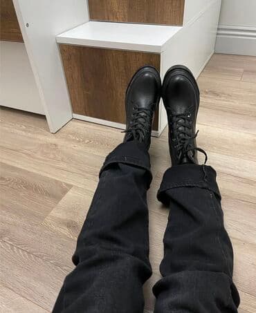 кожан: Кожанные ботинки — 8