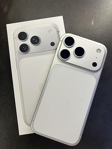 iphone телефон: IPhone 17 Pro Max, Новый, 256 ГБ, Белый, Коробка, 100 % — 1