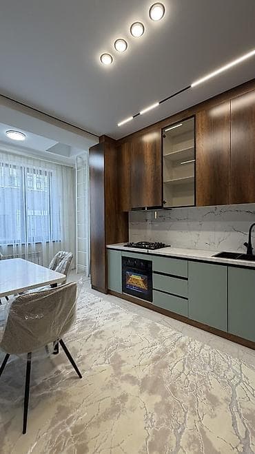 2 комнаты, 77 м², Асанбай мкр Элитка, 10 этаж, Дизайнерский ремонт — 9
