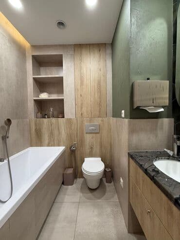 бесплатные объявления недвижимость бишкек: 5 и более комнат, 165 м², Элитка, 16 этаж, Евроремонт — 21