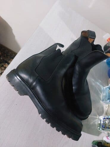 сапоги зимние женские натуральная кожа натуральный мех распродажа: Челси Мужское чистая кожа оригинал привазной состояние идеальное кто — 3