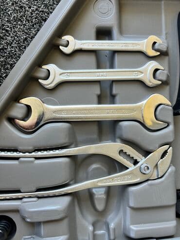 бу наборы ключей: Комплект ключей на БМВ Е34. 6 предметов и кейс. Ключи в отличном — 5