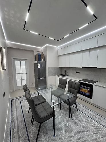 seven development: Студия, 55 м², Асанбай мкр Элитка, 14 этаж, Евроремонт — 8