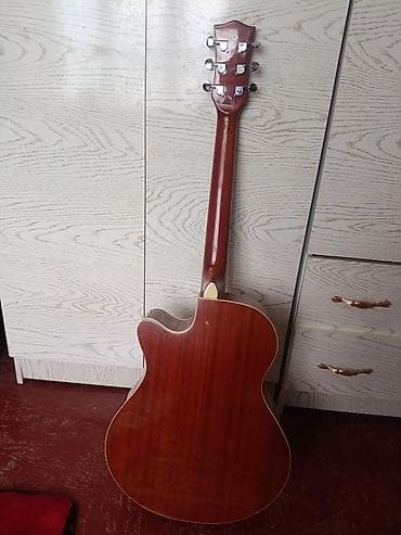 купить dvd: Акустическая гитара Adaliz с вырезом (cutaway). - Тип: шестиструнная — 2