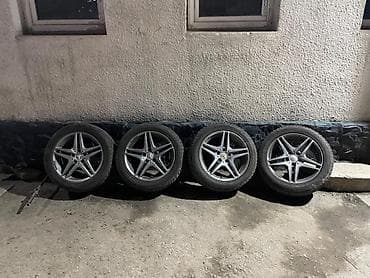 зим шины: Колеса в сборе 225 / 50 / R 17, Зима, Б/у, Комплект, Легковые, Литые, отверстий - 5 — 2