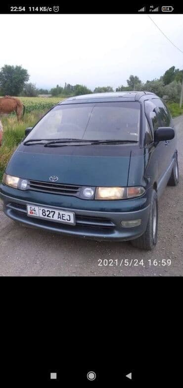 Toyota Estima: 1993 г., 2.2 л, Автомат, Дизель, Минивэн