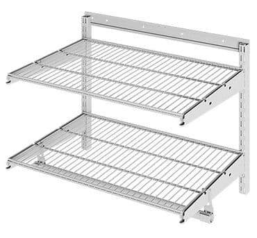 аксессуары для серверных шкафов ухл маш: Гардеробная система ПРАКТИК Home Basic G60S белая отличается — 2