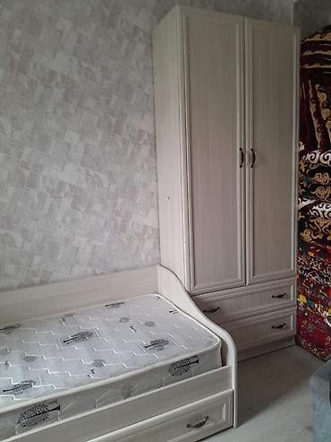 мурской одежда: Детский/подростковый мебельный комплект в светлом древесном оттенке — 1