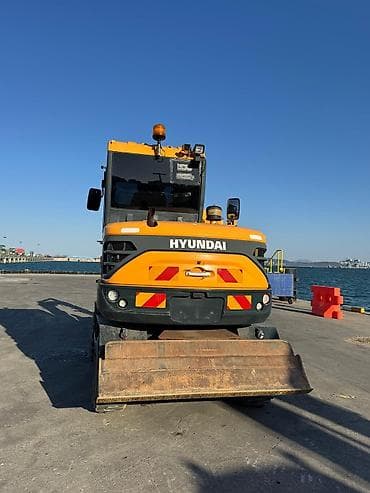 кун трактора: Экскаватор, Hyundai, Колесный — 7