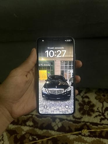 iphone 10 256: IPhone X, Б/у, 256 ГБ, Серебристый, 84 % — 1