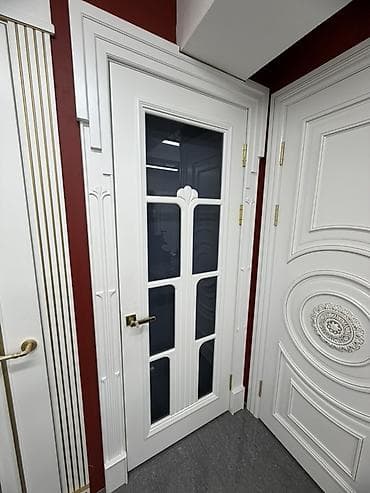 Межкомнатные двери под заказ. - Дизайн: классические белые полотна с