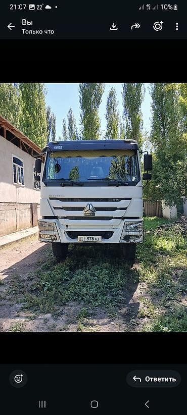 Унаа: HOWO 371, самосвал 6x4 (2021 г.), готов к работе - Марка/модель — 2