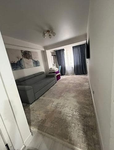 сдаю квартиру в кызыл аскер: 1 комната, 35 м², Элитка, 1 этаж, Евроремонт — 1