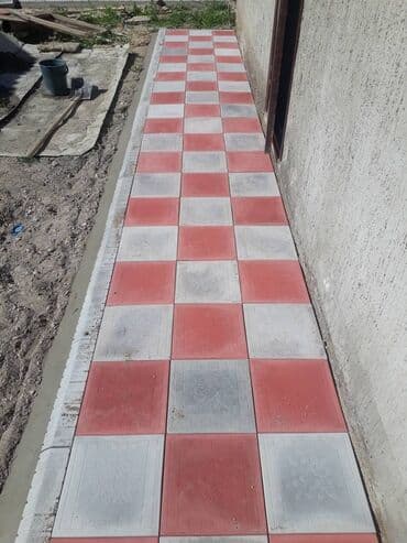 брусчатка бишкек дом брусчатки'' тротуарная плитка бордюры бишкек: Бордюр, Гарантия, Бесплатный выезд, Бесплатная доставка — 25