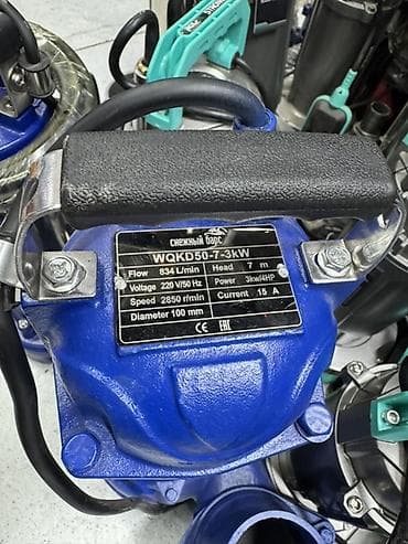 скорый: Погружной фекальный насос «Снежный Барс» WQKD50-7-3kW Назначение: - — 1