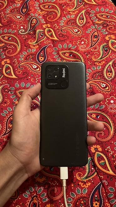 redmi 9 а: Redmi, Redmi 10C, Колдонулган, 128 ГБ, түсү - Кара, 2 SIM — 2