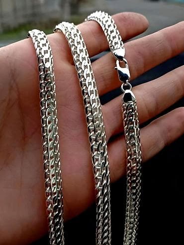 Личные вещи: Питон 45 гр Браслет 20 гр Делаю на Заказ Серебряные изделия, Цепи — 1